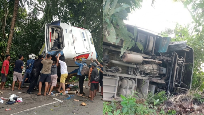 
 “Siang Berdarah di Sanggau: Bus DAMRI Terguling, Penumpang Berhamburan”