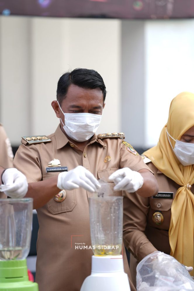
 Sinergi Berantas Narkoba, Pemkab dan Kejari Sidrap Musnahkan Ratusan Gram Sabu dan Ekstasi