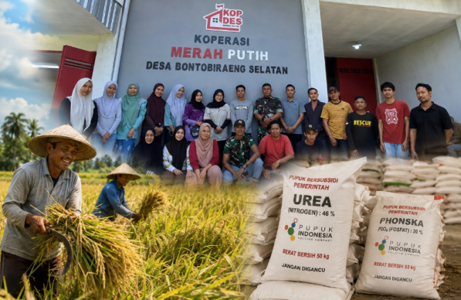 
 Caption: Foto ilustrasi KDMP Bontobiraeng Selatan, Kabupaten Gowa. (sumber: Dellate)